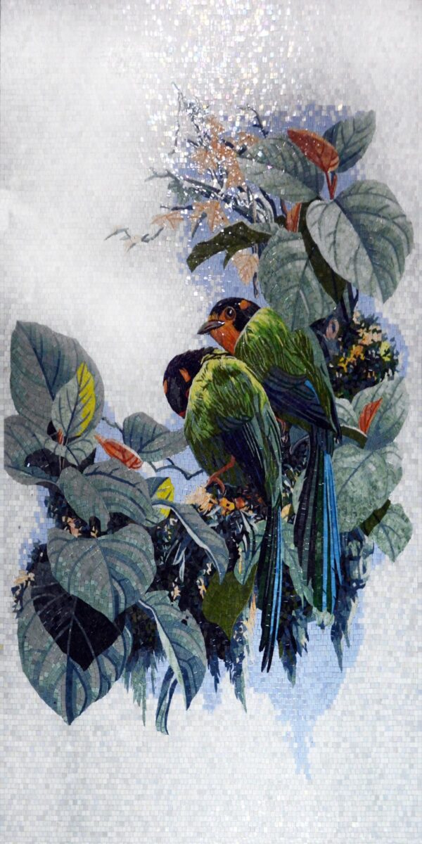 Handmade Mosaic Art | 2鱼虫 Design #25