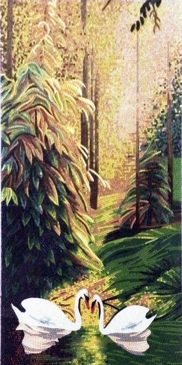 Handmade Mosaic Art | 2鱼虫 Design #26