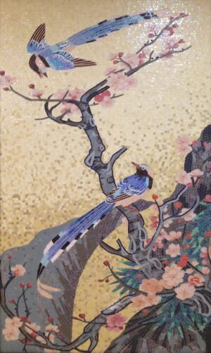 Handmade Mosaic Art | 2鱼虫 Design #34