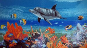 Handmade Mosaic Art | 2鱼虫 Design #35