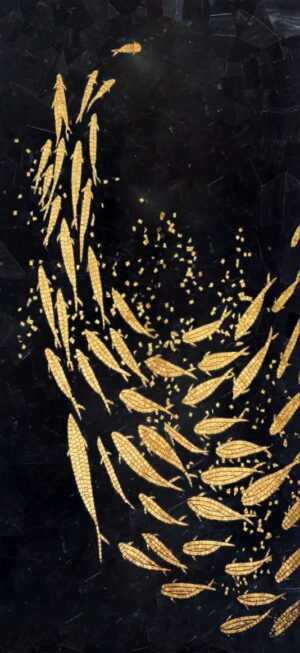 Handmade Mosaic Art | 2鱼虫 Design #36