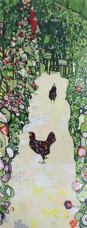 Handmade Mosaic Art | 2鱼虫 Design #50