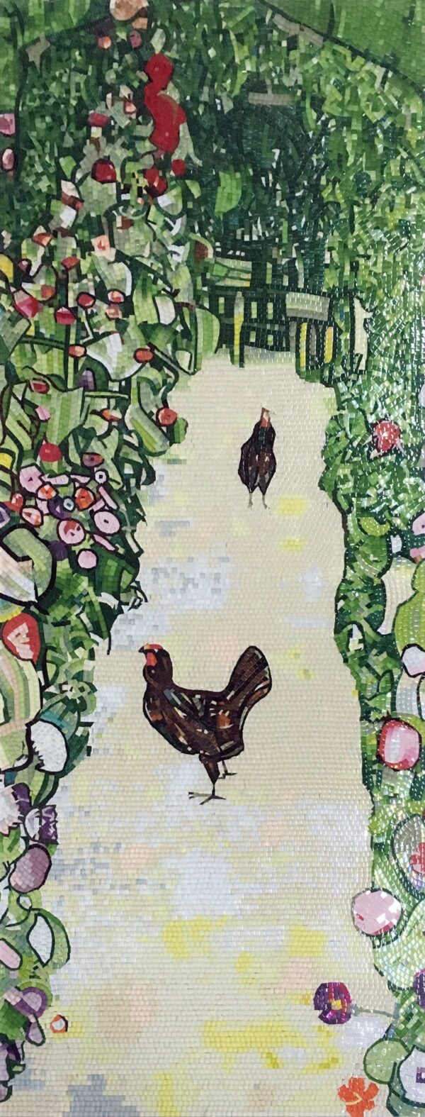 Handmade Mosaic Art | 2鱼虫 Design #50