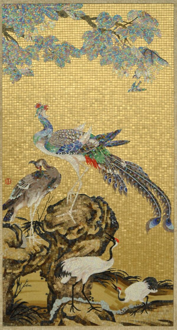 Handmade Mosaic Art | 2鱼虫 Design #56