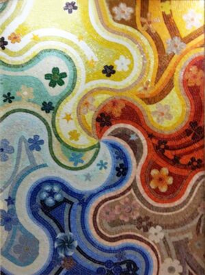 Handmade Mosaic Art | 3抽象名画 Design #89
