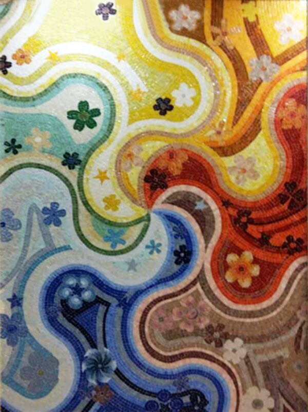 Handmade Mosaic Art | 3抽象名画 Design #89