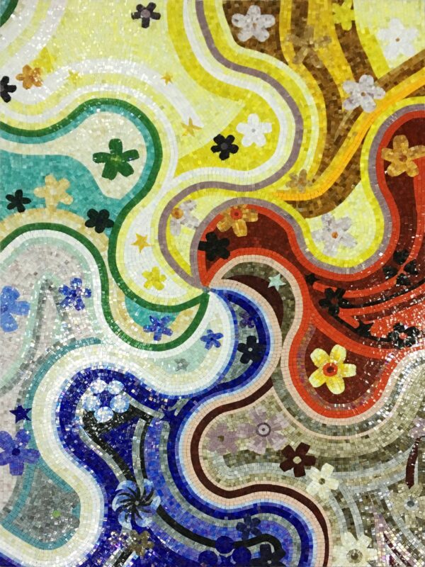 Handmade Mosaic Art | 3抽象名画 Design #90