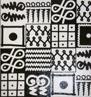 Handmade Mosaic Art | 3抽象名画 Design #91