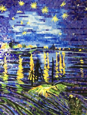 Handmade Mosaic Art | 3抽象名画 Design #96