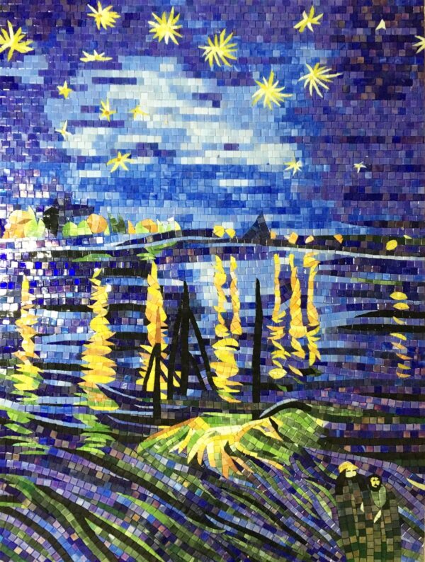 Handmade Mosaic Art | 3抽象名画 Design #96