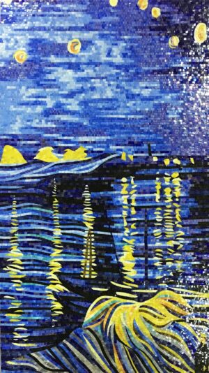 Handmade Mosaic Art | 3抽象名画 Design #97