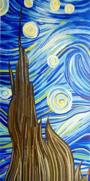 Handmade Mosaic Art | 3抽象名画 Design #105