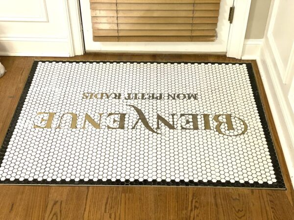 Handmade Mosaic Monogram | Premium Custom Letter Design | Glass Luxury Wall Feature