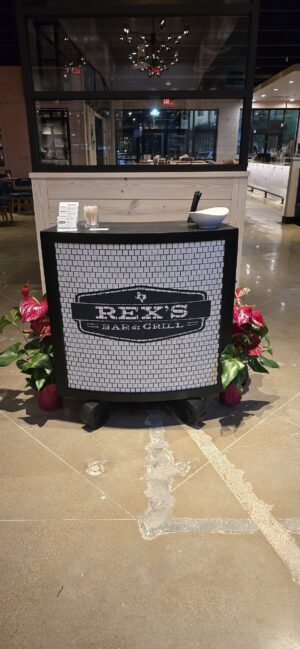 Personalized Mosaic Sign | Decorative Script Lettering | Ceramic Indoor Outdoor Tile