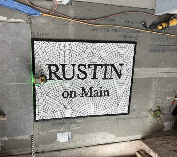 Luxury Artisan Mosaic Letters | Bespoke Handcrafted Text | Metal Premium Wall Art