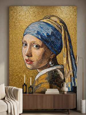Earring Mosaic Art