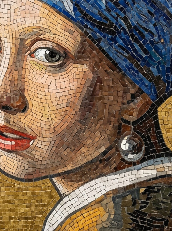 Earring Mosaic Art