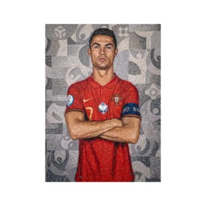 Portrait Mosaic Bilitiles Cristiano Ronaldo: Forever No.7