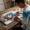 Mosaic_5 Custom Mosaic Lettering Calligra2ity Chanel Handmade Logo