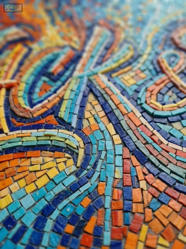 Jack & Rose graffiti calligraphy mosaic artwork
