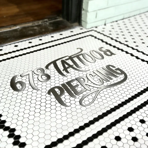 Custom Mosaic Tattoo Design 678