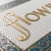 Flow Mosaic Lettering Art