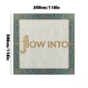 Flow Mosaic Lettering Art