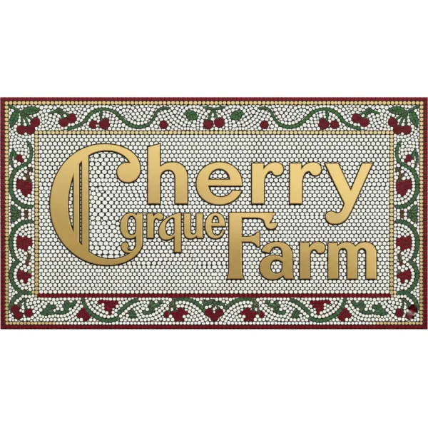 Cherry Blossom Mosaic Art