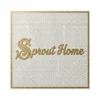 Sprout Mosaic Lettering Art
