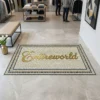 World Map Mosaic Art