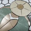 The Swimmers Mosaic — Art Deco Bathroom Floor Tile