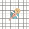 The Swimmers Mosaic — Art Deco Bathroom Floor Tile
