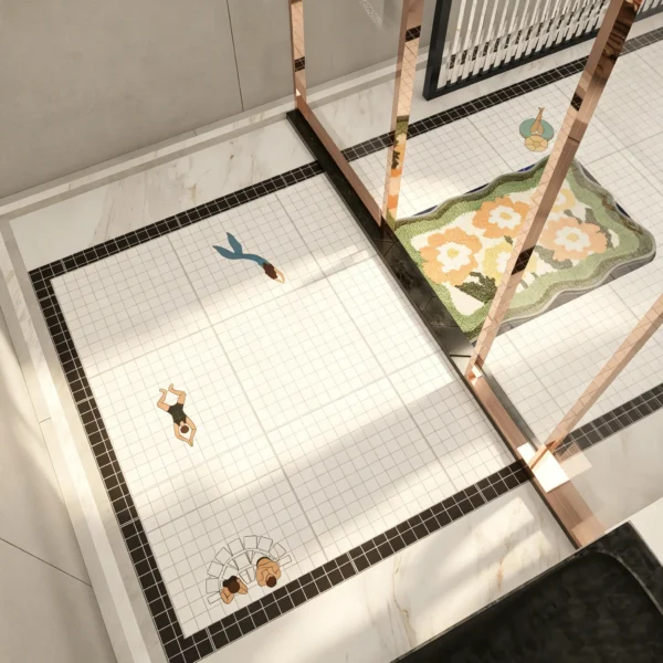 The Swimmers Mosaic