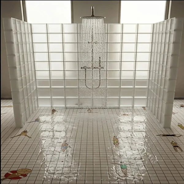 Swimmers Pool Mosaic Floor Tile Vol.3 - Large Format Bathroom Mosaic Art 28 Figures