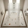 Swimmers Pool Mosaic Floor Tile Vol.3 - Large Format Bathroom Mosaic Art 28 Figures