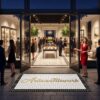Custom Logo Mosaic Entrance Mat | Handmade Penny Round Tile Logo, Priced per m²