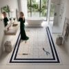 Swimmer Tile custom mosaic floor panel - BiliTiles